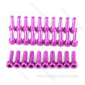 M3 threaded aluminum screw fastener hex socket screws